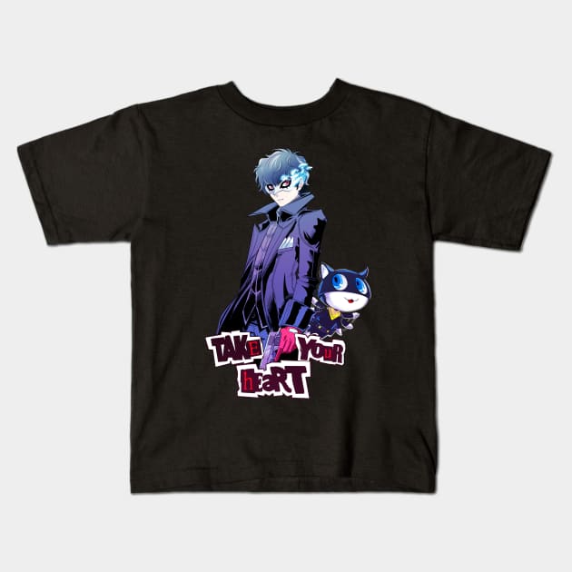Joker Kids T-Shirt by radiantgrey
